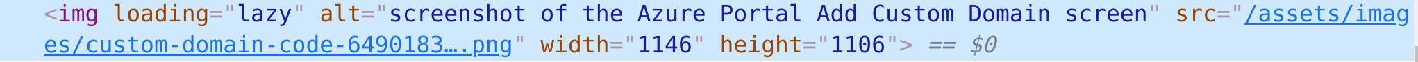 screenshot of an img element with the loading=&quot;lazy&quot; attribute set